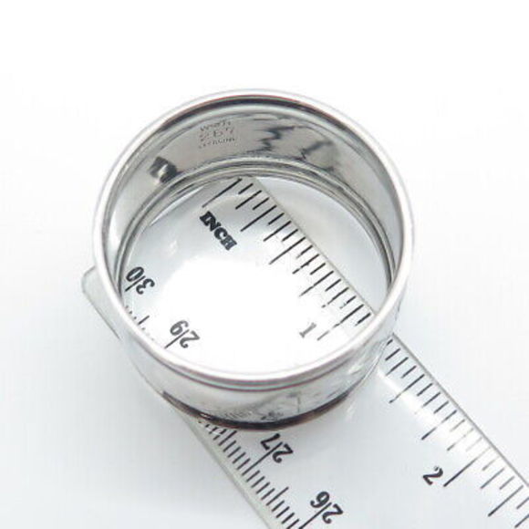 WALKER HALL 925 Sterling Silver Antique Art Deco Engraved Napkin Ring Holder 257